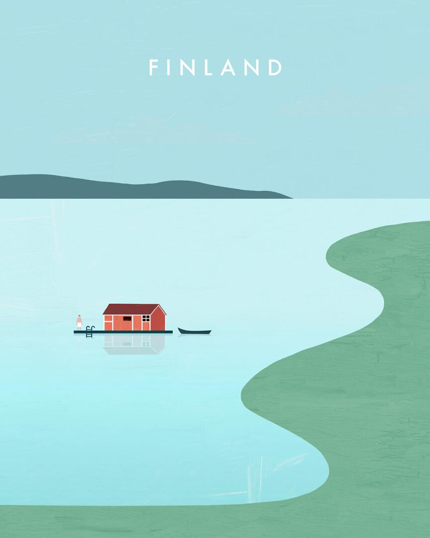 Scandinavië illustraties 